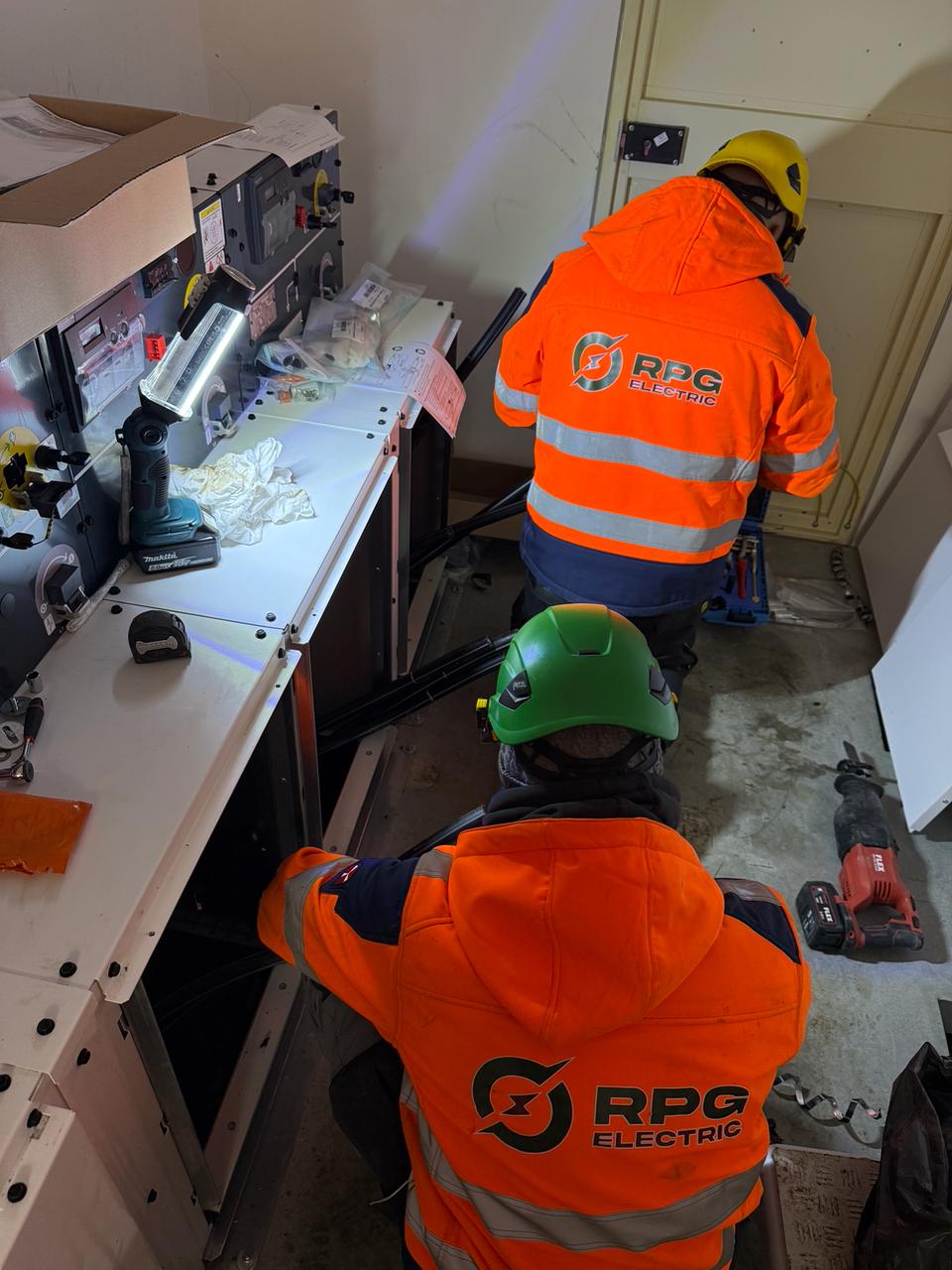 Éclisage cellule HTA de type RM6