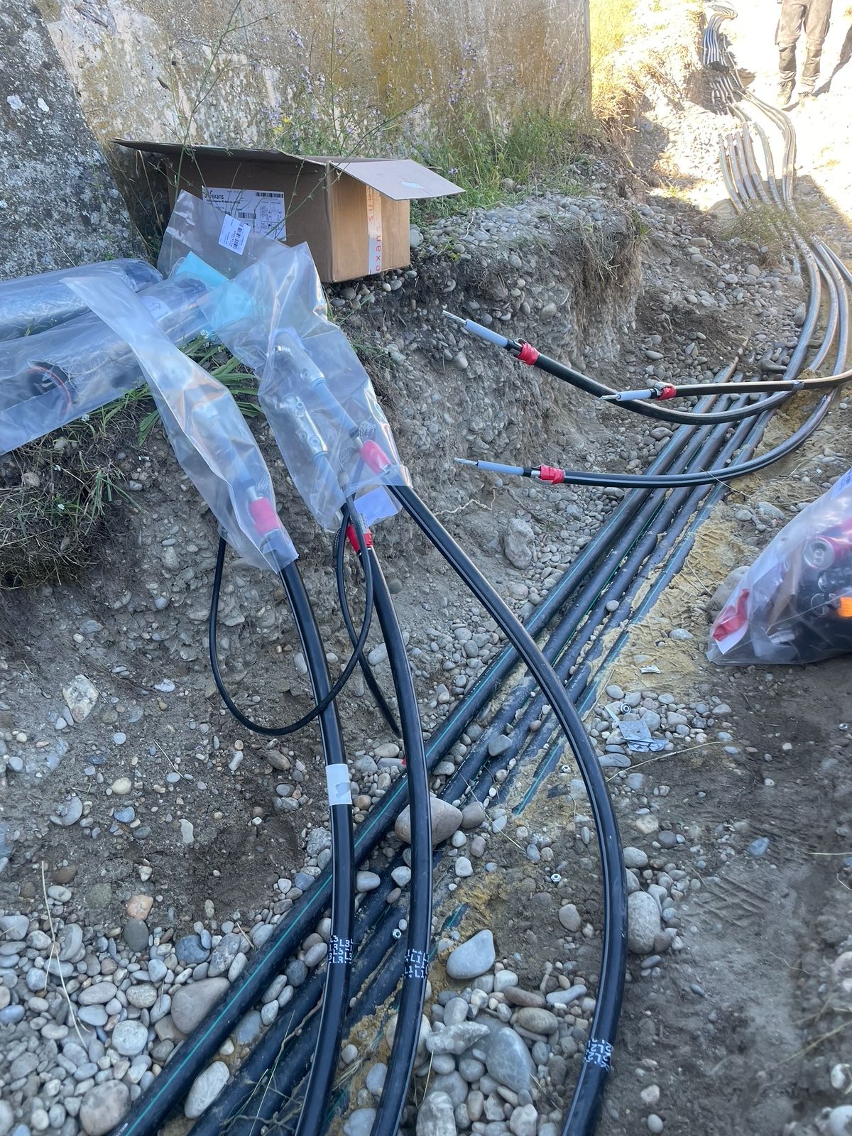 Confection de jonction HTA