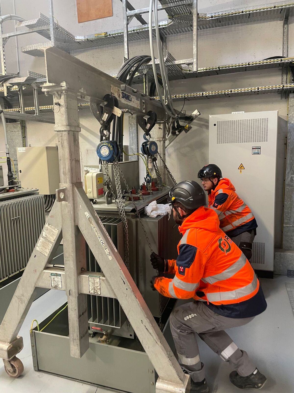 Décuvage transformateur huile